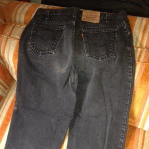 Vintage Levi 560 Black Jeans